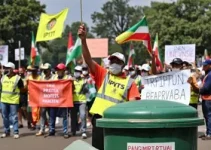 protestos em Pindamonhangaba