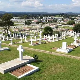 ampliação do cemitério de Moreira César