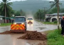 desobstrução da Estrada José Benedito Marcondes Vieira