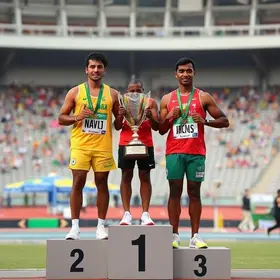 Atletas de Pindamonhangaba no Troféu São Paulo de Atletismo