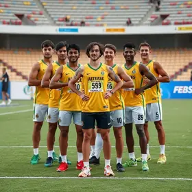 delegação do Atletismo Brasil