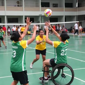 Campeonato de vôlei adaptado