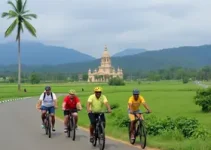 Ciclistas itapirenses jornada de fé Aparecida
