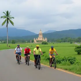 Ciclistas itapirenses jornada de fé Aparecida