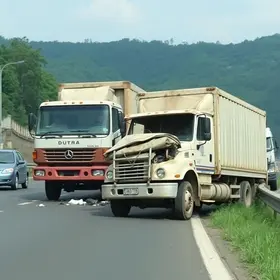 engavetamento na Dutra