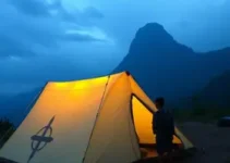 tenda de apoio
