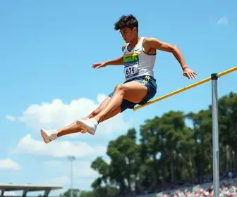 Enzo Procópio recorde brasileiro salto