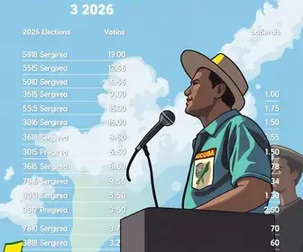 votação em Pindamonhangaba